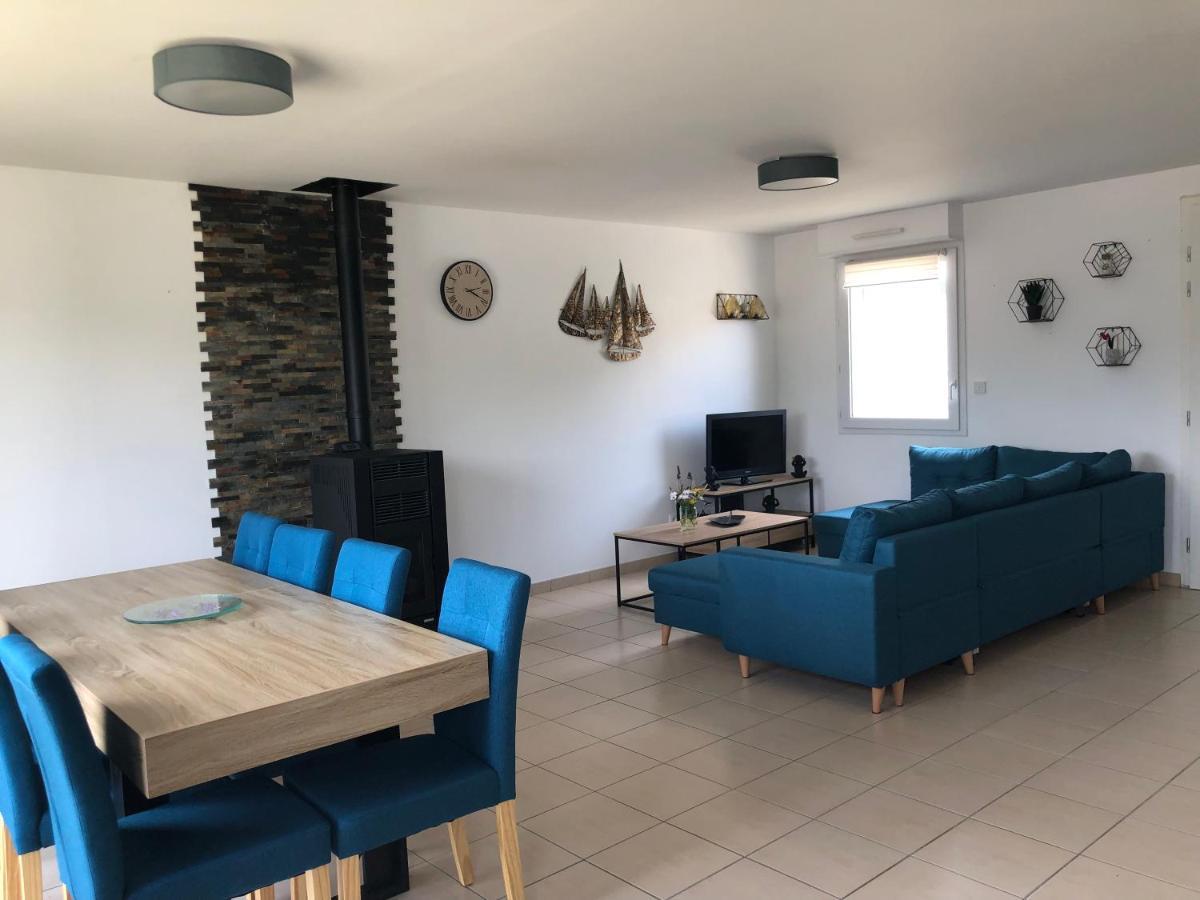 Maison Plein Pied Sur Les Hauteurs De Fécamp Exteriör bild